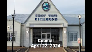 Richmond County Council - April 22, 2024
