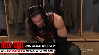 Shield Reunion,Former members of The Shield convene backstage: Monday Night Raw, Oct. 2, 2017