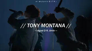 BTS (방탄소년단) - 'Tony Montana (Agust D with Jimin)' || [Traducida al español | Hangul Lyrics]