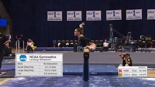 Norah Flatley 2019 Beam vs Nebraska 9.875