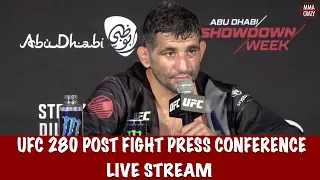 UFC 280: Oliveira vs. Makhachev Post Fight-Press Conference Live Stream