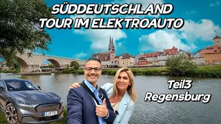 Süddeutschland im Elektroauto Teil 3! Regensburg und die Dult #reisen #elektroauto #mustangmache