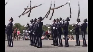 Extremely brilliant!  US Air Force honor guard AWESOME performance