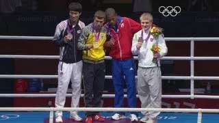 Ukraine's Lomachenko Wins Boxing Light 60kg Gold - London 2012 Olympics