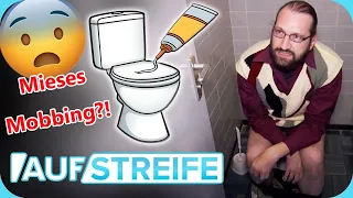 "Ich bin am Klo FESTGEKLEBT!" 🚽  Mieses Mobbing am Arbeitsplatz?!  😨 | Auf Streife | SAT.1