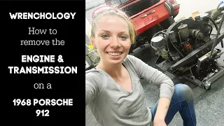 How to remove the engine & transmission on a 1968 Porsche 912