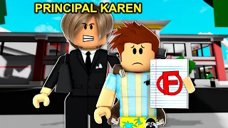 Karen Became Brookhaven Principal.. (Roblox)