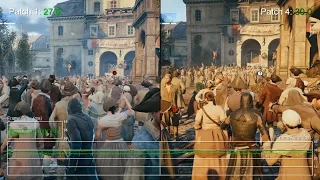 Assassin's Creed Unity Xbox One: Patch 4 vs Patch 1 Frame-Rate Test