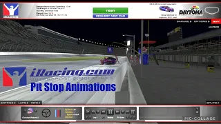 iRacing Pit Stop Animations