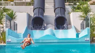 TOP GUN Jumping Water Slides | Aquapark Istralandia