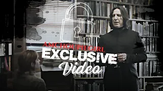 🔒 A HOME FOR YOU (Exclusive Video) ● Snape x Hermione