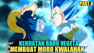 Pertarungan sengit Goku dan vegeta melawan moro - dbs part 8
