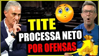 TITE ENTRA COM PROCESSO CONTRA CRAQUE NETO POR OFENSAS FEITAS NA COPA DO MUNDO E MAIS NOTÍCIAS