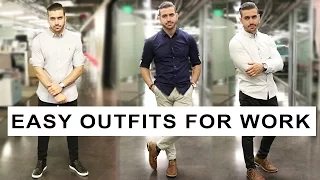 HOW TO DRESS WELL | WORK AND OFFICE ATTIRE FOR MEN | ALEX