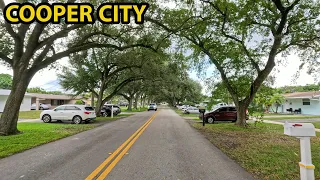 Cooper City Florida Driving Through