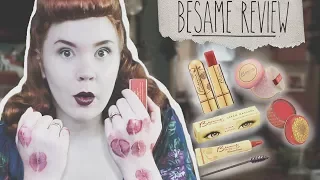 More Than a Gimmick? || The GIANT Besame Cosmetics Review! (7+ Products)