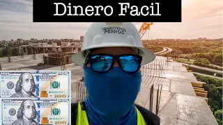 Cuanto se gana en la construcción en los Estados Unidos(un dia de mi trabajo)