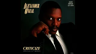 Alexander O'Neal | Criticize (1987) [HQ] | Dre Jr