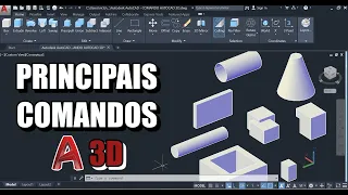 Principais Comandos | AutoCAD 3D