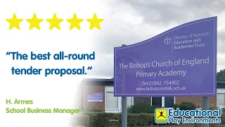 Stunning development at The Bishop's C of E Primary Academy, Thetford, Norwich.
