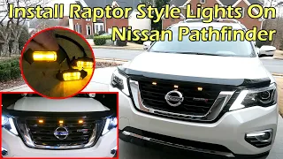 Install Raptor Style LED Light On Nissan Pathfinder