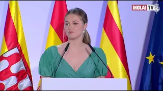 La princesa Leonor presidió los Premios Princesa de Girona 2023 en tres idiomas | ¡HOLA! TV