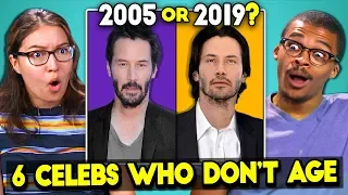 6 Celebrities Who Don't Age (React)