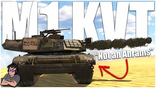 The Krasnovian "Not an Abrams" MBT Ft. Nukes! - M1 KVT - War Thunder