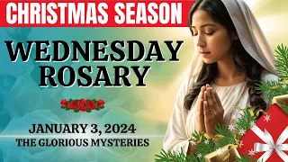 Rosary Wednesday 🌹 Glorious Mysteries 🌹 January 3, 2024 🌹 Let us pray the Holy Rosary