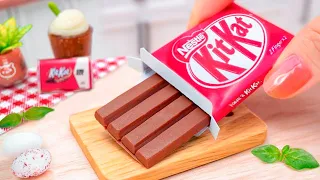 So Sweet Miniature KITKAT Cake Decorating 🍫 Perfect Tiny Chocolate Cake Recipe Idea | Mini Yummy