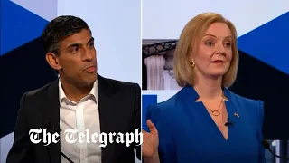 The 20+ times Rishi Sunak interrupts Liz Truss in the tory leadership debate