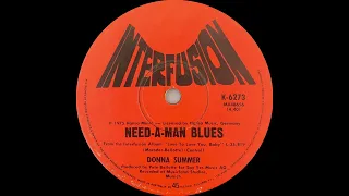 1975: Donna Summer - Need-A-Man Blues - 45