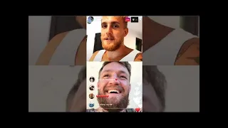 Conor Mcgregor Sends Message to Jake Paul INSTAGRAM LIVE!