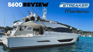 Maritimo S600 Offshore Sedan Motor Yacht - Walkthrough Tour with Streaker Marine