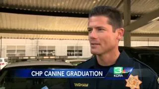 CHP K9 officers, handlers graduate training