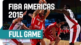 Mexico v Canada - Group Phase Round 2 - Full Game - 2015 Fiba Americas Championship