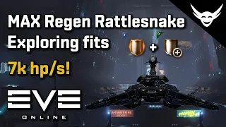 EVE Online - MAX REGEN Rattlesnake fits