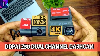 DDPAI Z50 4K Dual Channel Dashcam | Quick Review & Video Samples + License Plate Readability