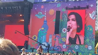 DUA LIPA - SCARED TO BE LONELY (Lollapalooza Berlin 09.09.18)