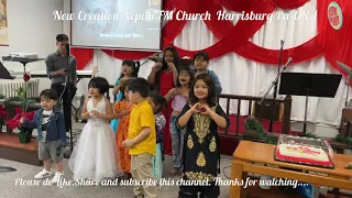 New Creation Nepali FM Church - sunday school kids