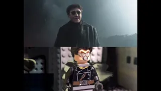 Spider-Man No Way Home “Hello Peter” LEGO side-by-side comparison