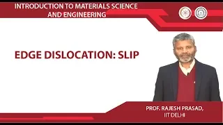 Edge dislocation: Slip