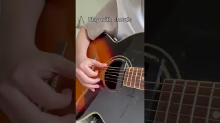 How to actually play Neon by John Mayer #acousticguitar #guitartutorial #neon #johnmayer