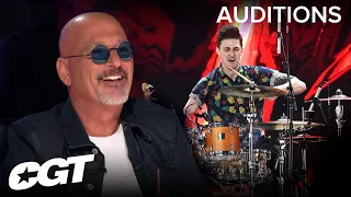 MUSICIAN Jack Thomas Rocks The CGT Stage With His Drum Solo | Canada’s Got Talent