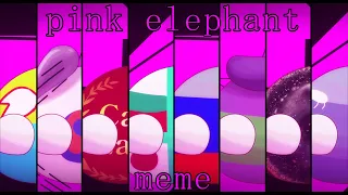 pink elephant meme【collabo】