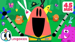 WELCOME TO LINGOCAMP 🏕️🎶 + More Summer Camp Songs for Kids | Lingokids
