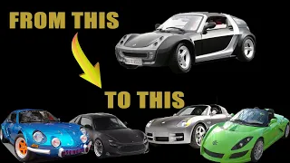 Interesting Cars Based on Smart Roadster