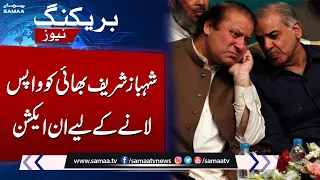 Shehbaz Sharif in Action For Nawaz Sharif`s Return | Breaking News