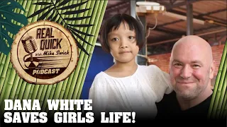 Dana White Meets Tuptim, The Girl Whose Life He Saved 8 Years Ago In Thailand | Mike Swick Podcast