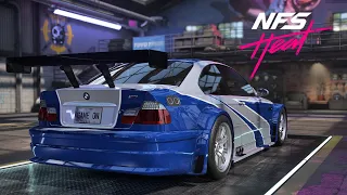 Need for Speed Heat Gameplay - BMW M3 E46 GTR | Customization